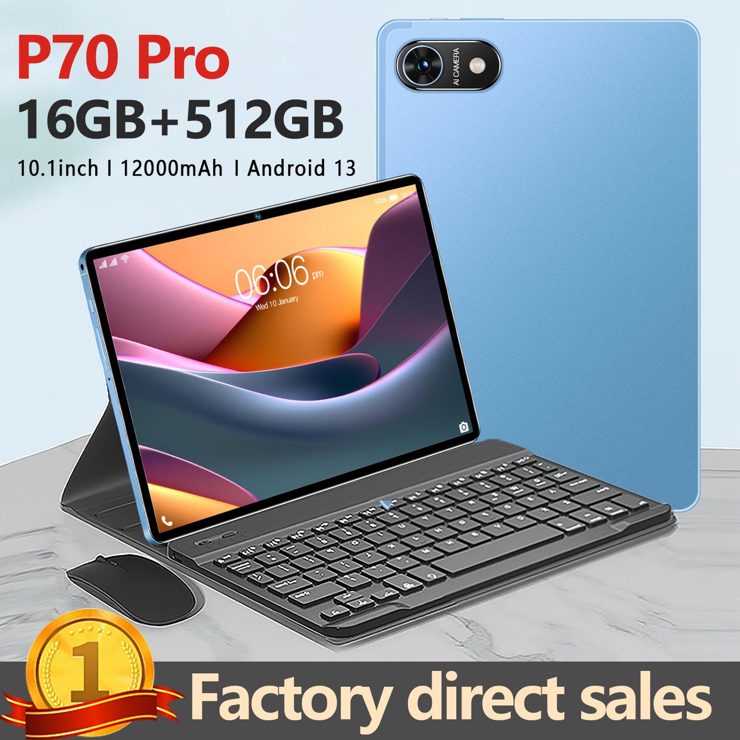 Portable And Minimalist Home Tablet Computer